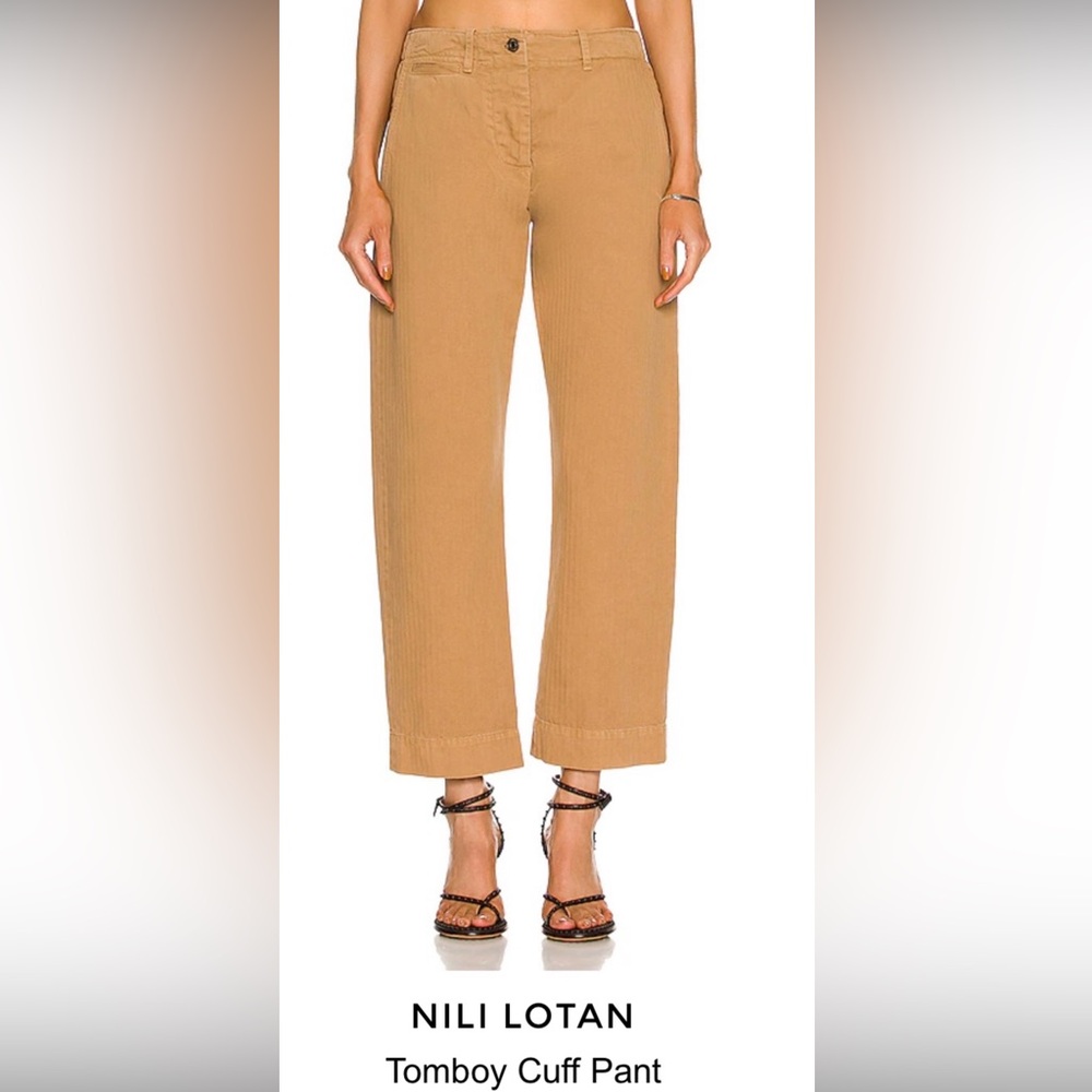 Nili Lotan Tomboy Cuffed Pant
Size 6
Excellent Condition